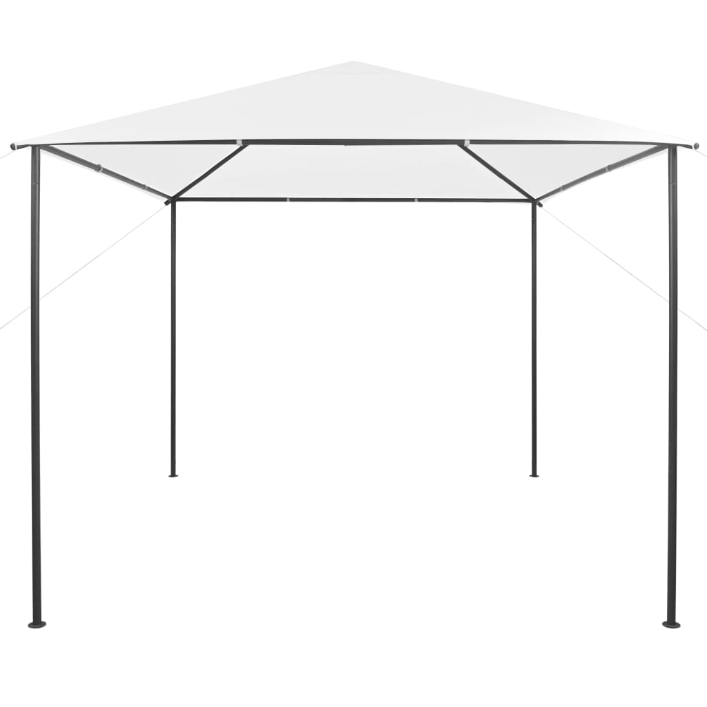 Gazebo da Giardino 3x3x2,9 m Bianco 180 g/m² - homemem39