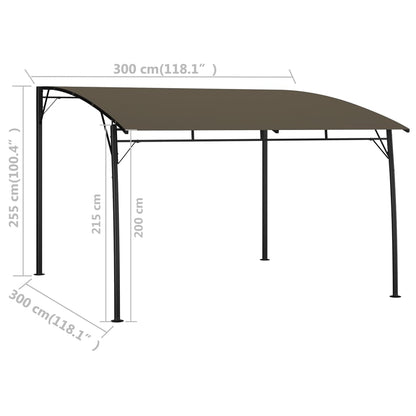 Tenda Parasole da Giardino 3x3x2,55 m Talpa | homemem39