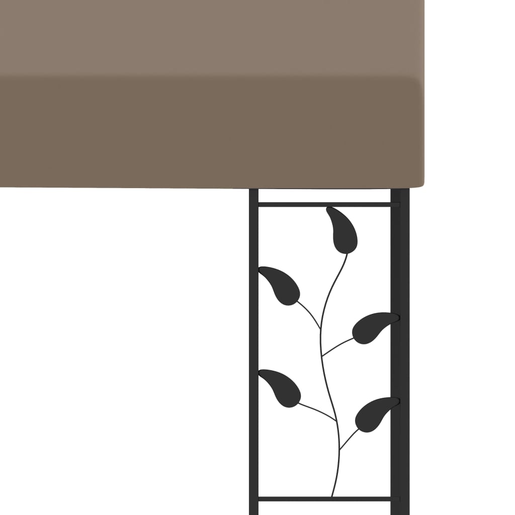 Gazebo a Parete 3x3x2,5 m Talpa | homemem39