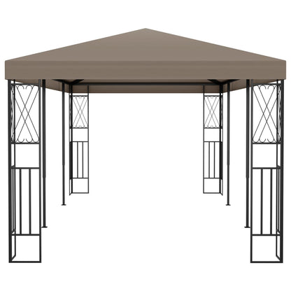 Gazebo 6x3 m Grigio Talpa in Tessuto - homemem39