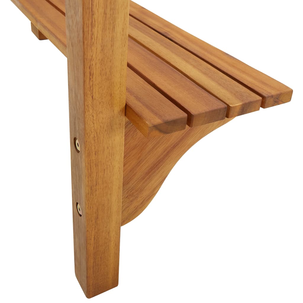 Tavolo da Bar da Balcone 90x37x122,5 cm in Massello di Acacia - homemem39