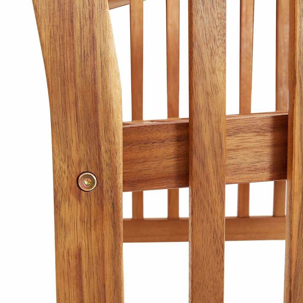 Sedie da Giardino 2 pz in Legno Massello d'Acacia | homemem39
