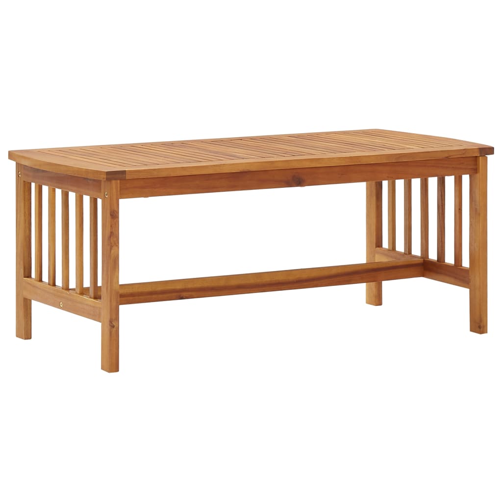 Set Divani da Giardino 2 pz con Cuscini in Massello di Acacia | homemem39