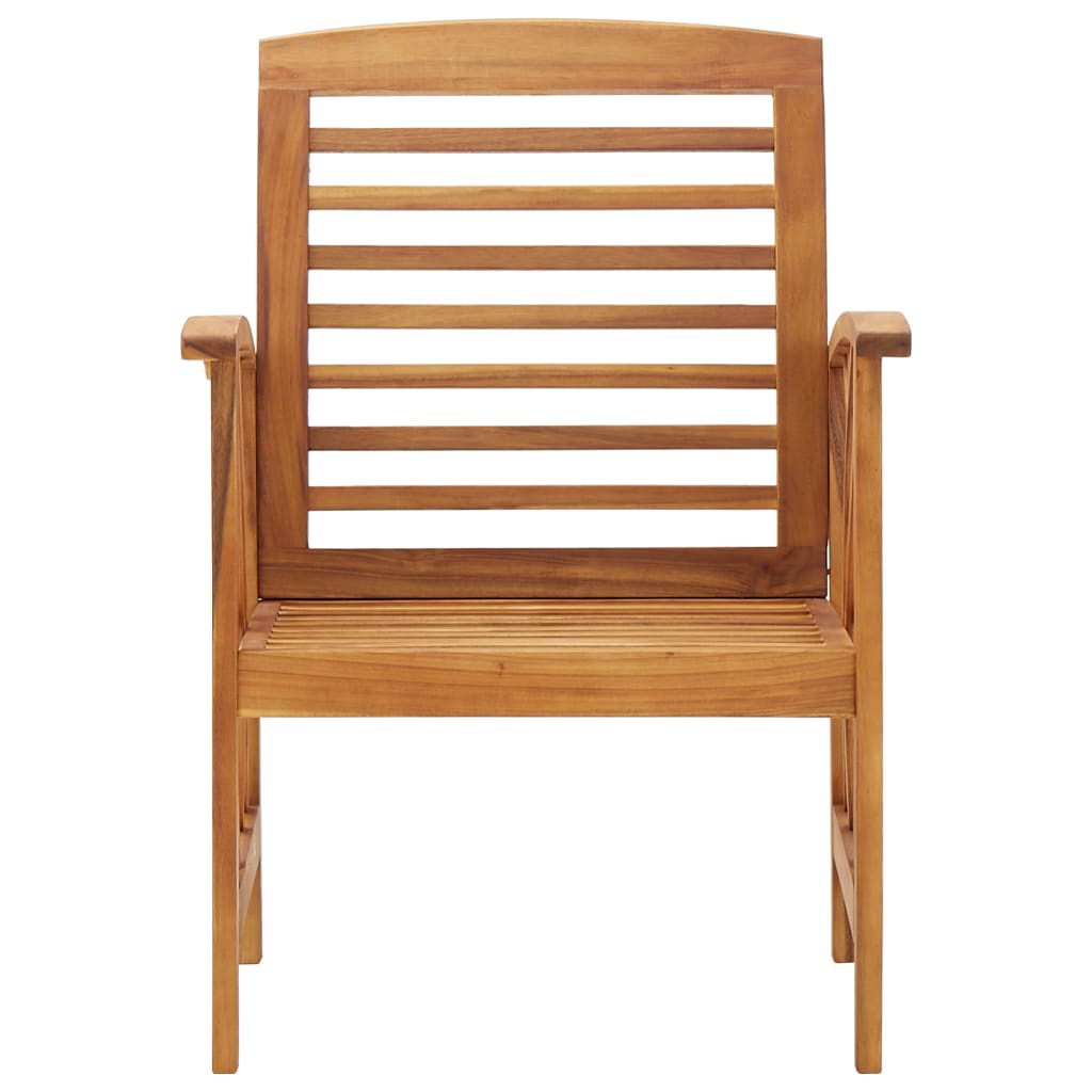 Sedie da Giardino 2 pz in Legno Massello d'Acacia | homemem39