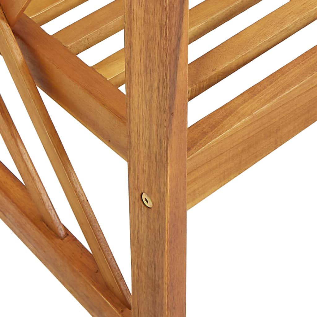 Sedie da Giardino 2 pz in Legno Massello d'Acacia | homemem39