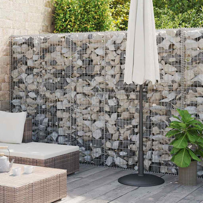Gabbione in Acciaio Zincato Coperto 900x30x200 cm | homemem39