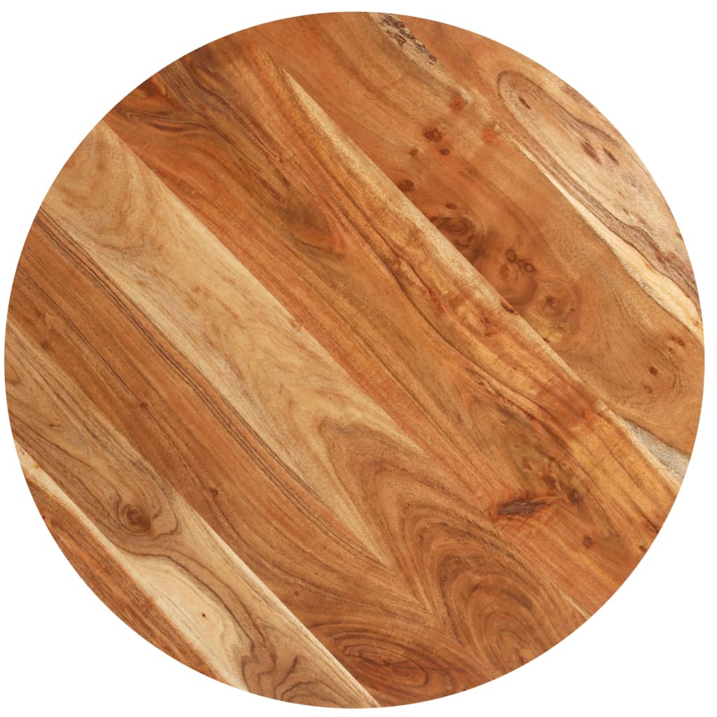 Tavolino da Bistrot Rotondo Ø80x75 cm in Legno di Acacia | homemem39