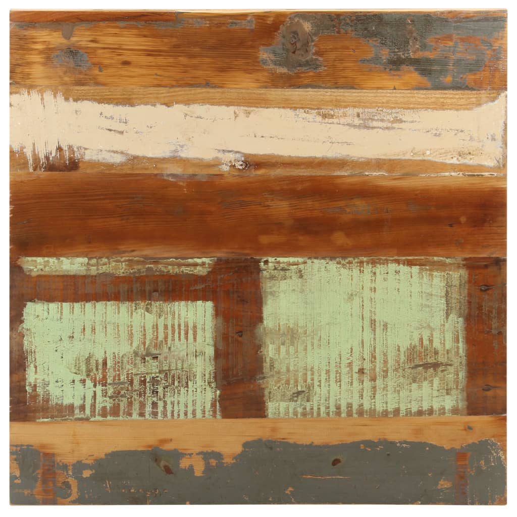 Tavolo da Bistrot Quadrato 50x50x75 cm in Massello di Recupero | homemem39