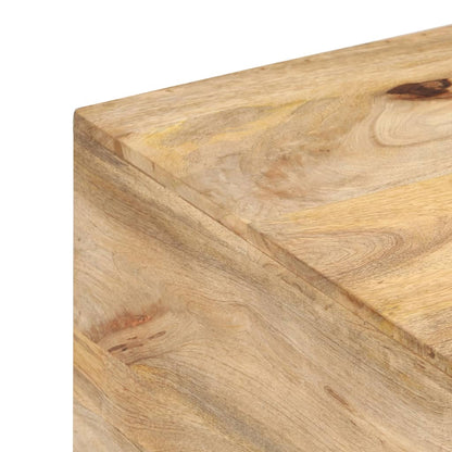 Tavolino da Salotto 67x67x45 cm in Legno Massello di Mango | homemem39