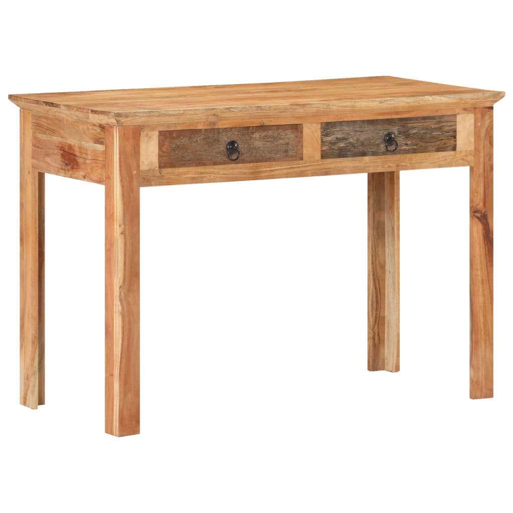 Scrivania 110x50x75 cm in Legno Massello di Recupero