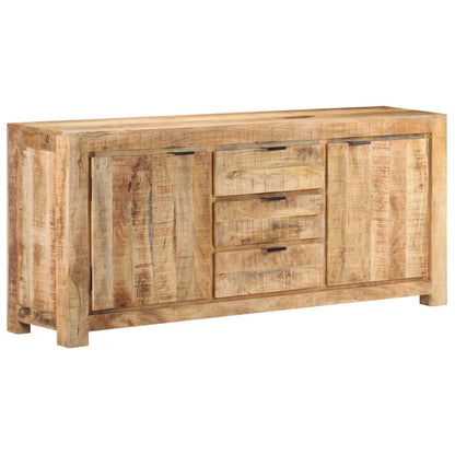 Credenza 175x40x75 cm in Legno di Mango Grezzo - homemem39