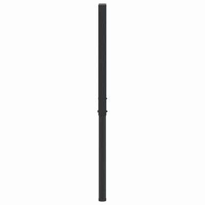 Telai per Banco da Lavoro 2 pz in Metallo 55x(69-95,5) cm Neri