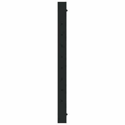 Telai per Banco da Lavoro 2 pz in Metallo 55x(69-95,5) cm Neri