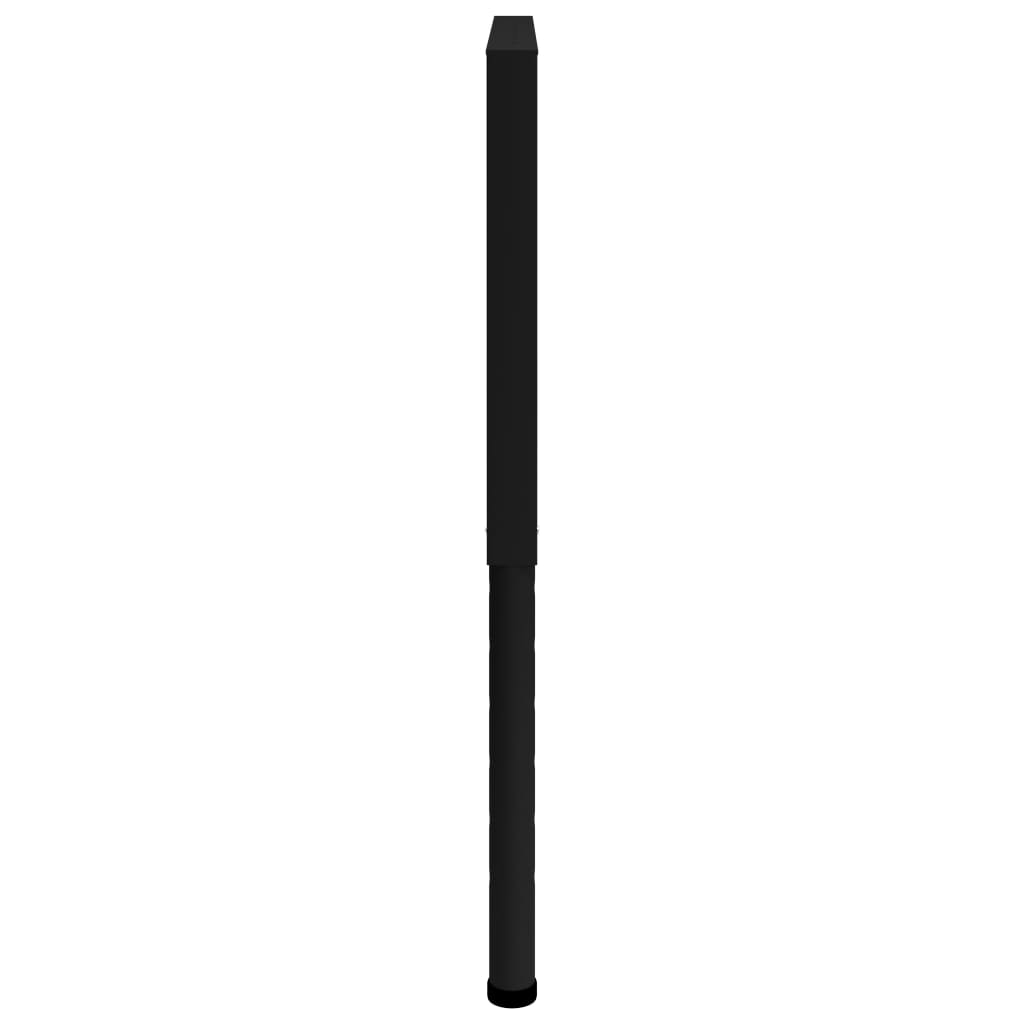 Telai per Banco da Lavoro 2 pz in Metallo 85x(69-95,5) cm Neri | homemem39