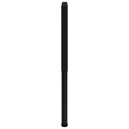 Telai per Banco da Lavoro 2 pz in Metallo 85x(69-95,5) cm Neri | homemem39