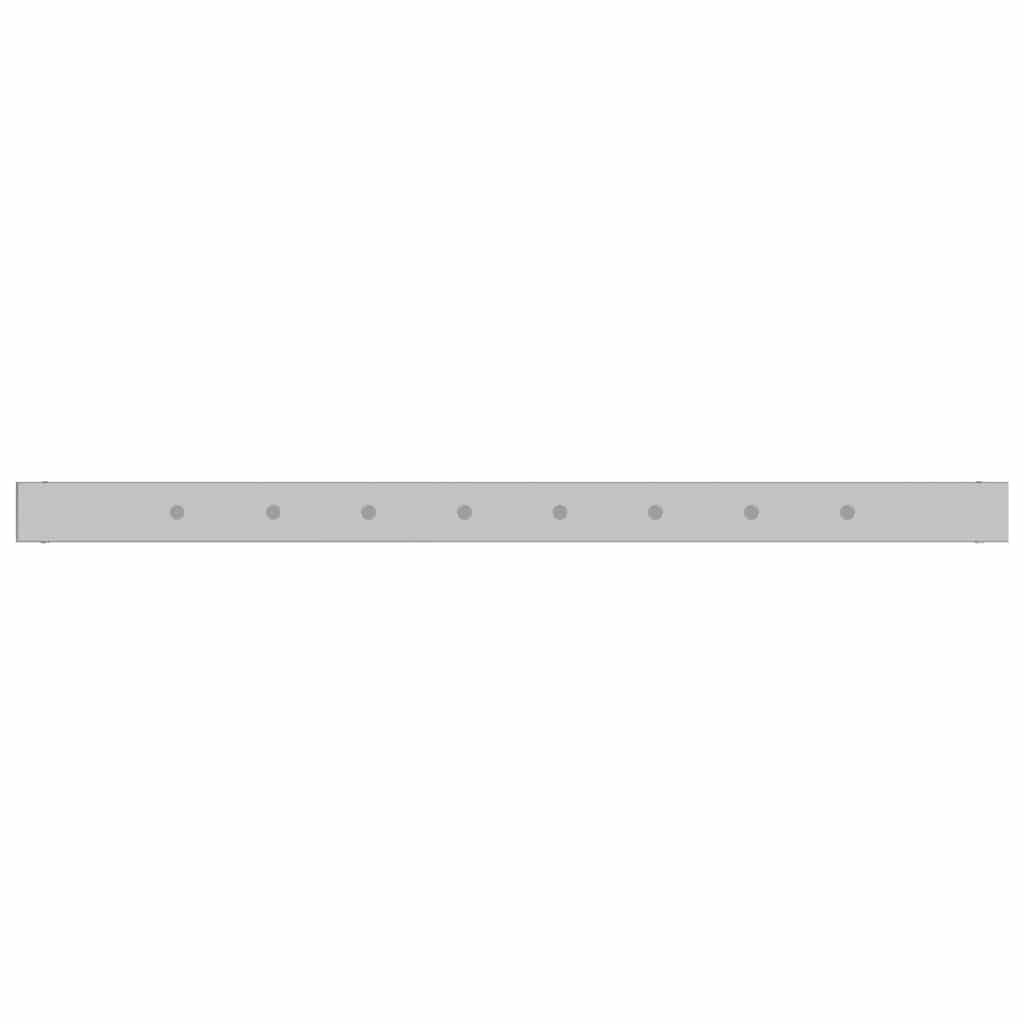 Telai per Banco da Lavoro 2 pz in Metallo 85x(69-95,5) cm Grigi