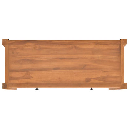 Mobile TV 100x40x45 cm in Legno di Teak - homemem39