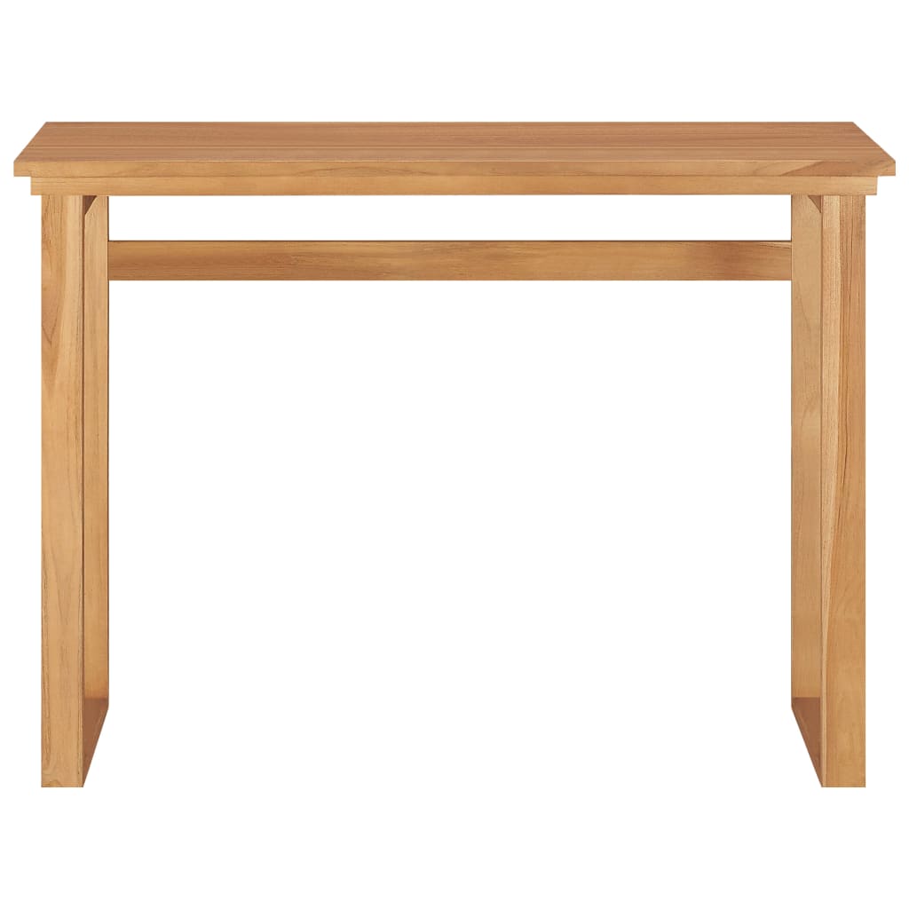 Scrivania 100x45x75 cm in Legno Massello di Teak