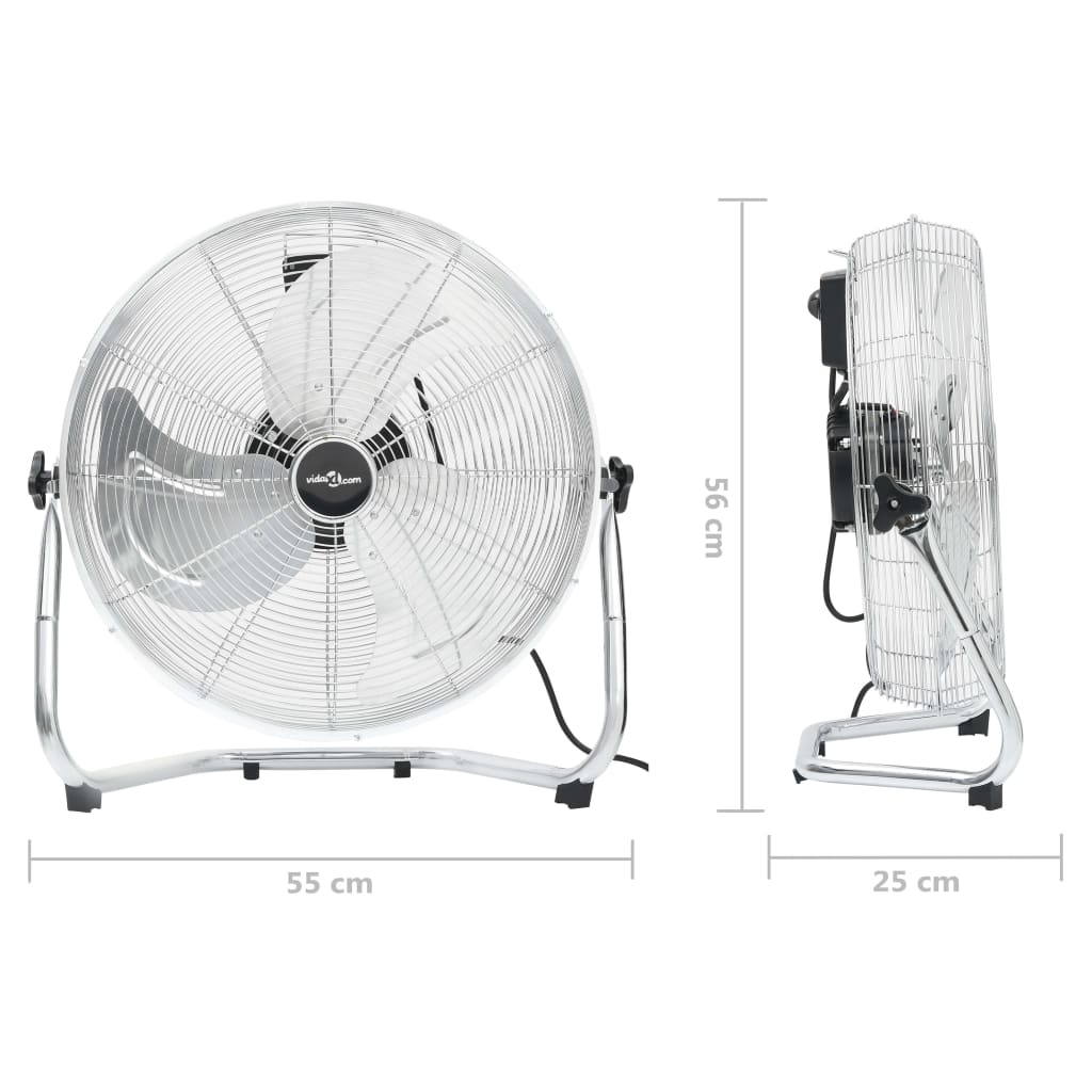 Ventilatore da Pavimento a 3 Velocità 55 cm 100 W