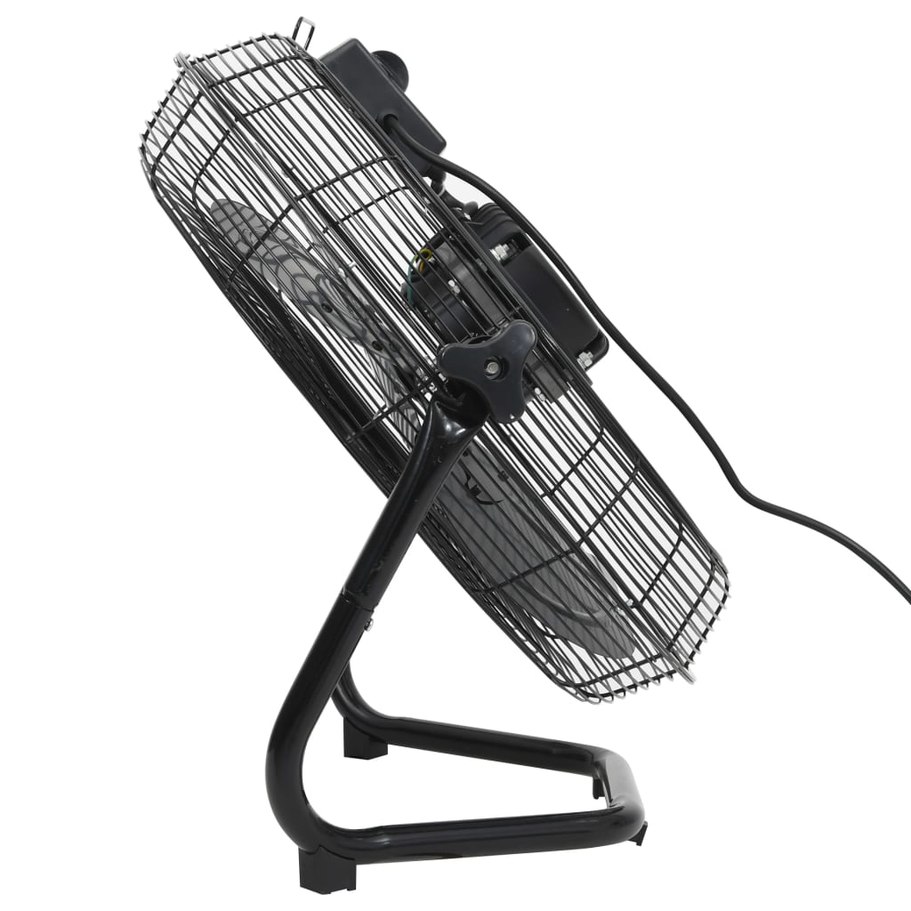 Ventilatore da Pavimento a 3 Velocità 55 cm 100 W Nero