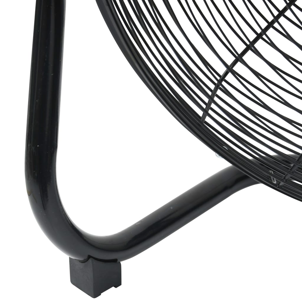 Ventilatore da Pavimento a 3 Velocità 55 cm 100 W Nero