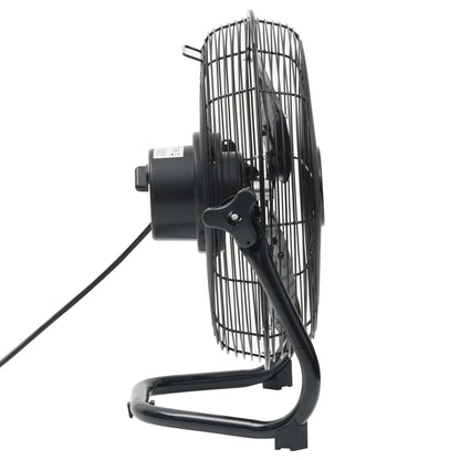 Ventilatore da Pavimento a 3 Velocità 60 cm 120 W Nero