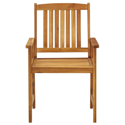 Sedie da Giardino 4 pz in Legno Massello di Acacia | homemem39