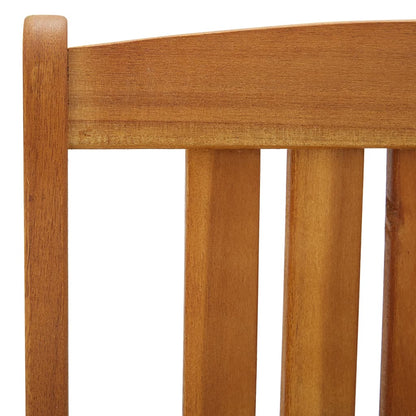 Sedie da Giardino 4 pz in Legno Massello di Acacia | homemem39
