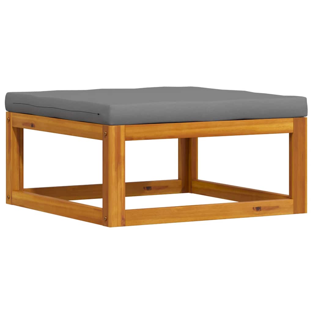Set Divani da Giardino 3 pz con Cuscini in Massello di Acacia | homemem39