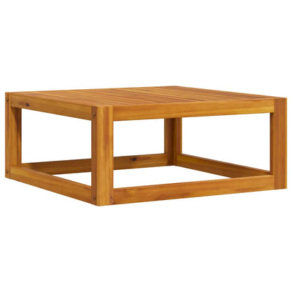Set Divani da Giardino 3 pz con Cuscini Crema in Legno Acacia | homemem39
