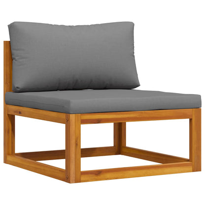 Set Divani da Giardino 2 pz con Cuscini in Massello di Acacia | homemem39