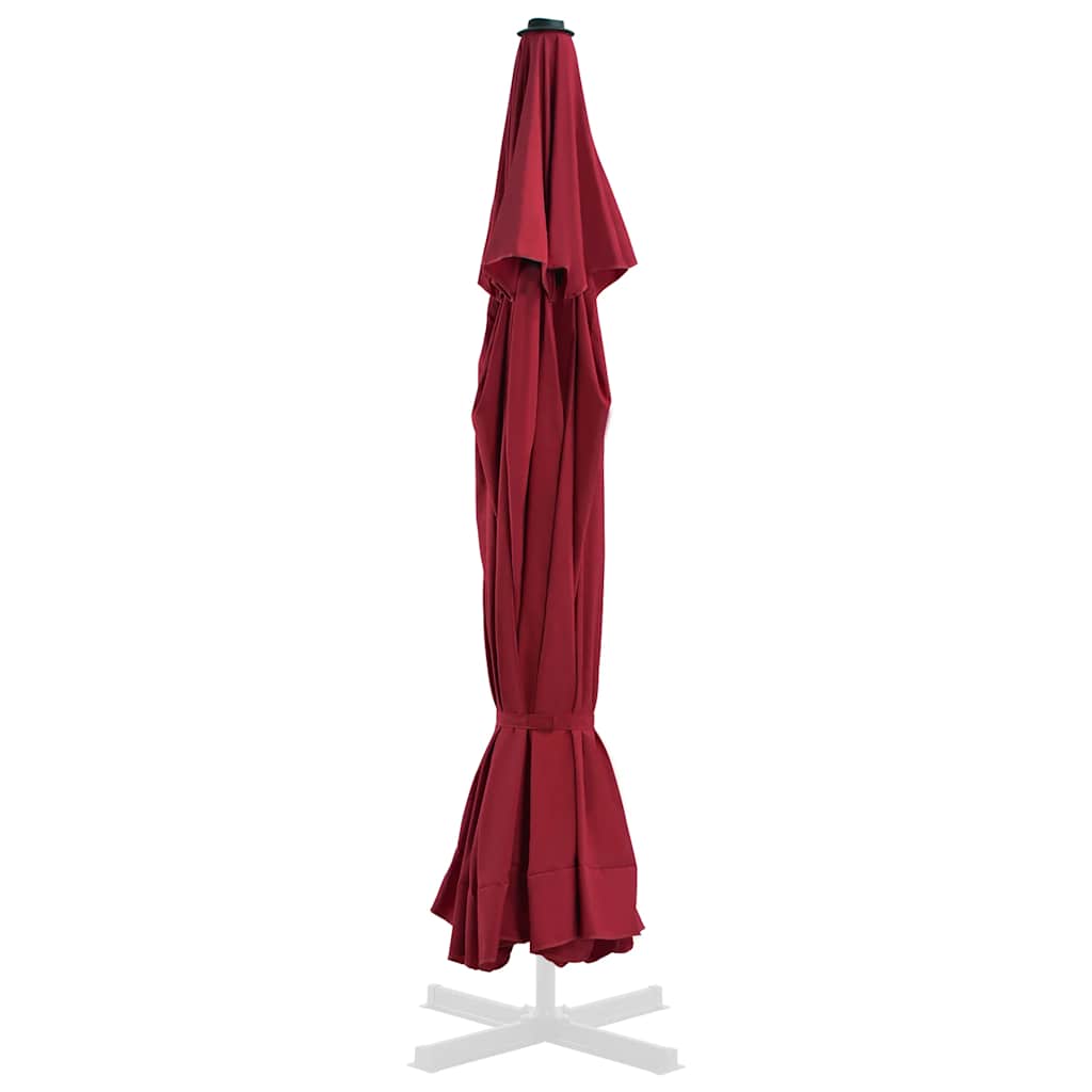 Telo di Ricambio per Tenda da Sole Rosso Bordò 515 cm | homemem39