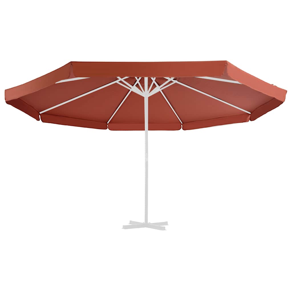 Telo di Ricambio per Tenda da Sole Terracotta 500 cm | homemem39