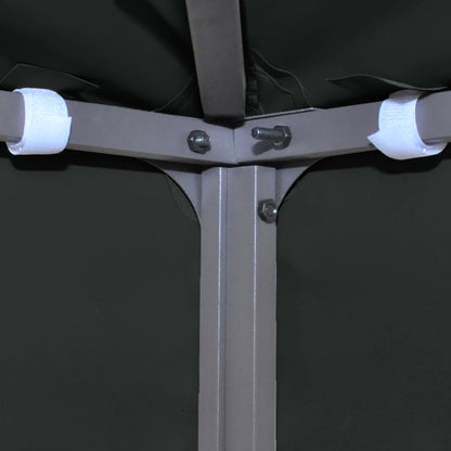 Copertura Superiore per Gazebo a 2 Strati 310 g/m² 4x3 m Nera - homemem39