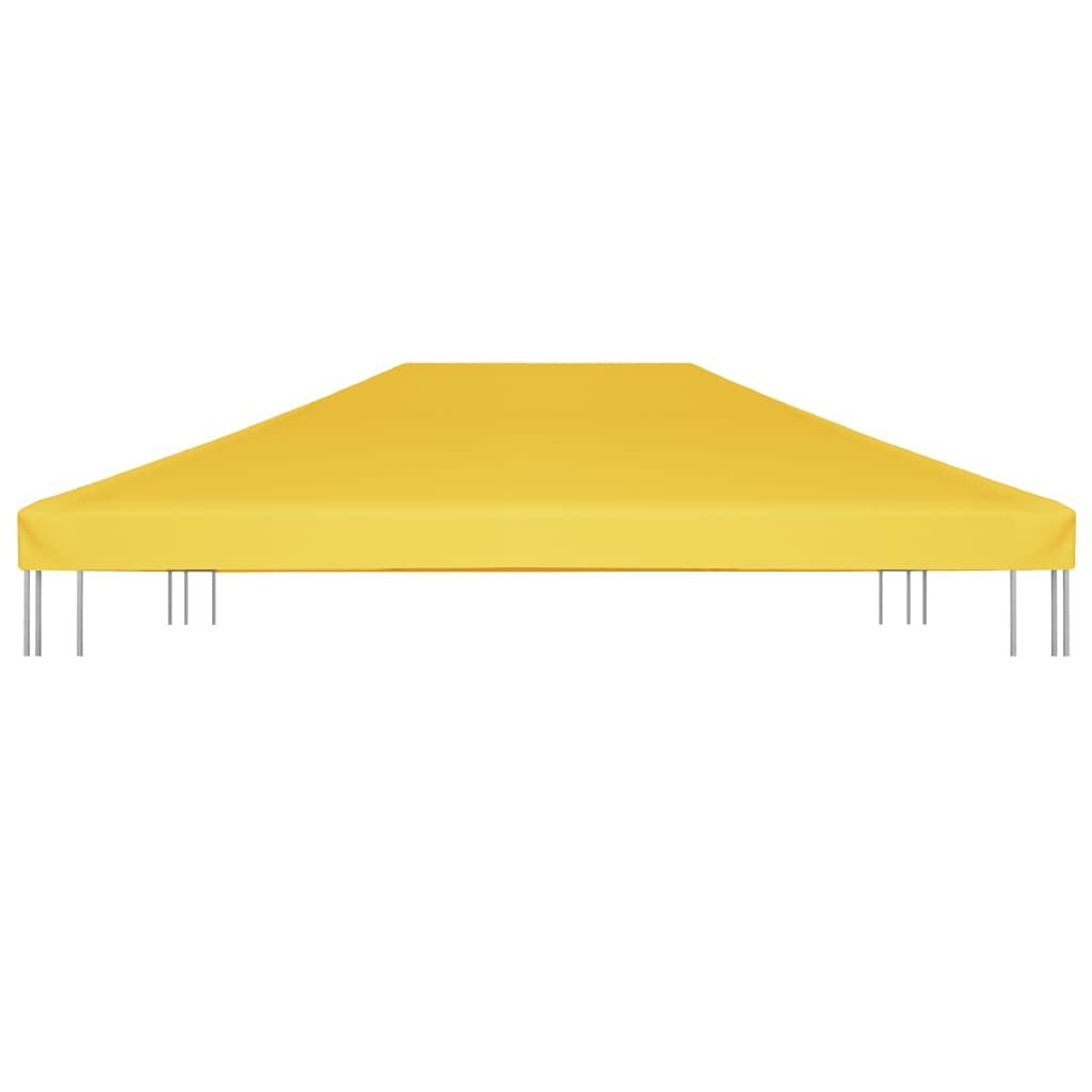 Copertura Superiore per Gazebo 270 g/m² 4x3 m Gialla - homemem39