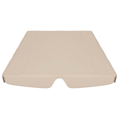 Canopy for Swing Garden Beige 150/130x105/70 cm