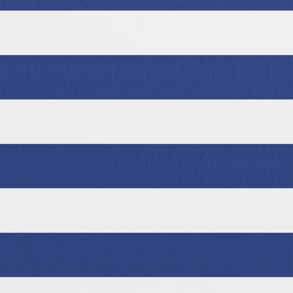 Paravento Balcone Bianco e Blu 90x400 cm in Tessuto Oxford - homemem39