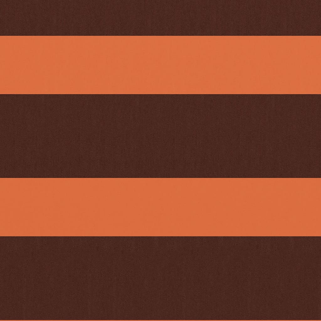 Paravento Balcone Arancione e Marrone 90x600 cm Tessuto Oxford - homemem39