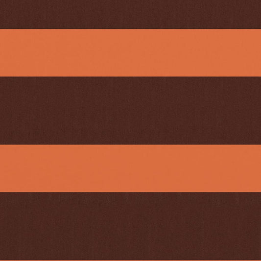 Paravento Balcone Arancione e Marrone 120x500 cm Tessuto Oxford - homemem39