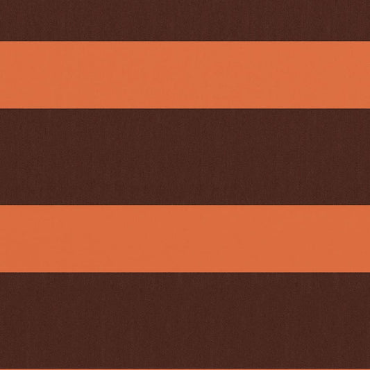 Paravento Balcone Arancione e Marrone 120x600 cm Tessuto Oxford - homemem39