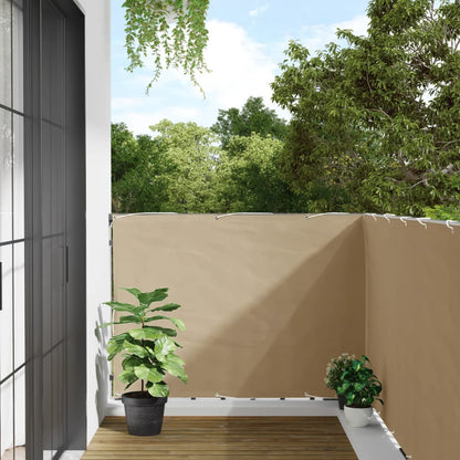Paravento Balcone Beige 120x600 cm in Tessuto Oxford | homemem39