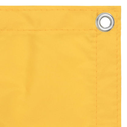 Paravento da Balcone Giallo 75x300 cm in Tessuto Oxford | homemem39