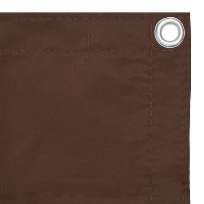 Paravento Balcone Marrone 120x400cm in Tessuto Oxford | homemem39