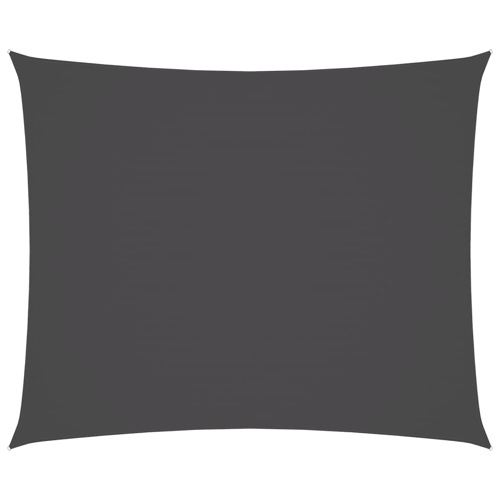 Parasole a Vela Oxford Rettangolare 2x3 m Antracite
