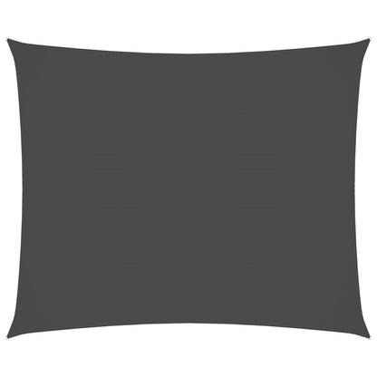Parasole a Vela Oxford Rettangolare 2x3 m Antracite
