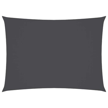 Parasole a Vela Oxford Rettangolare 2,5x4 m Antracite | homemem39