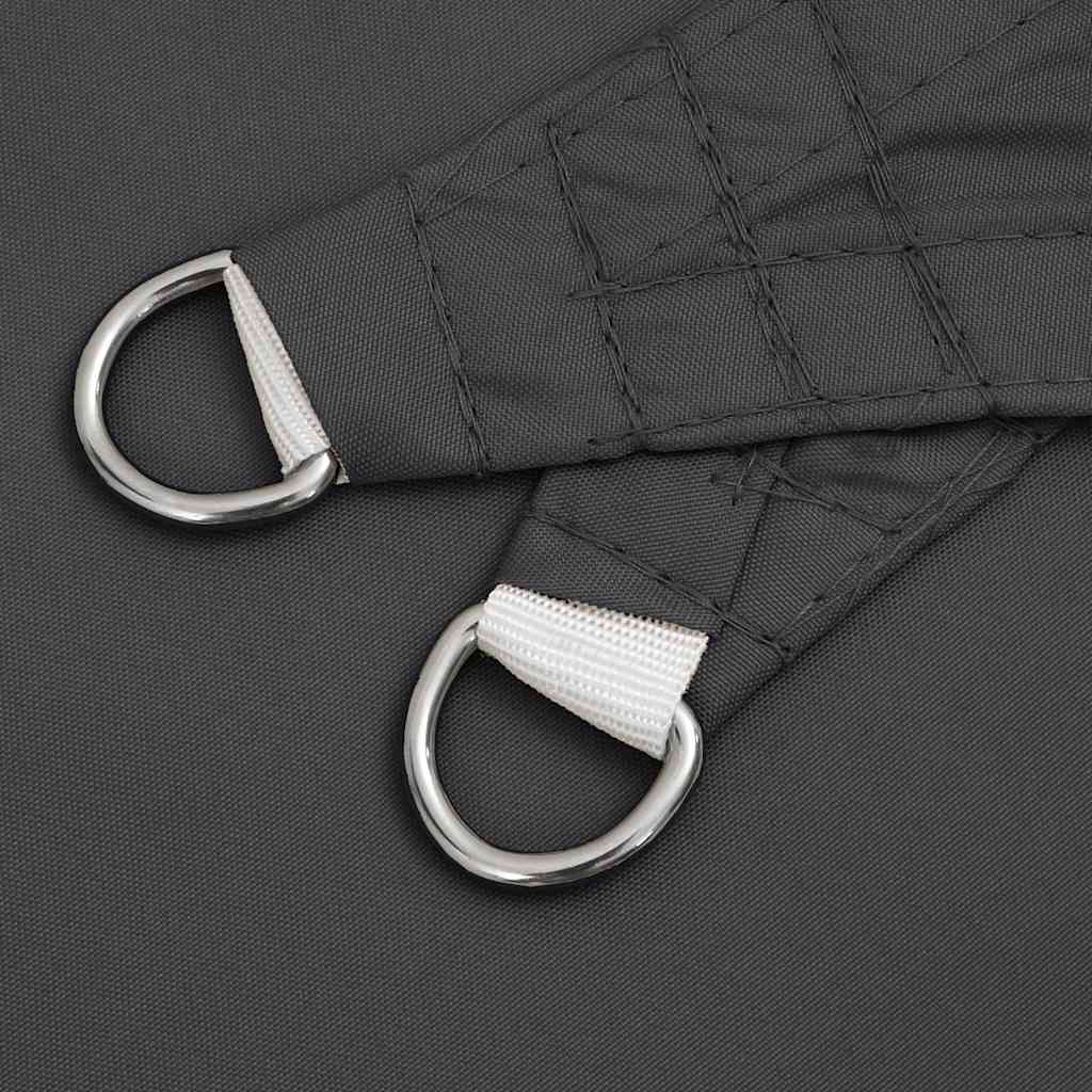 Parasole a Vela Oxford Rettangolare 2,5x4 m Antracite | homemem39