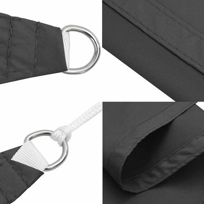 Parasole a Vela Oxford Rettangolare 2,5x4 m Antracite | homemem39