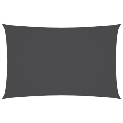 Parasole a Vela Oxford Rettangolare 2,5x5 m Antracite | homemem39