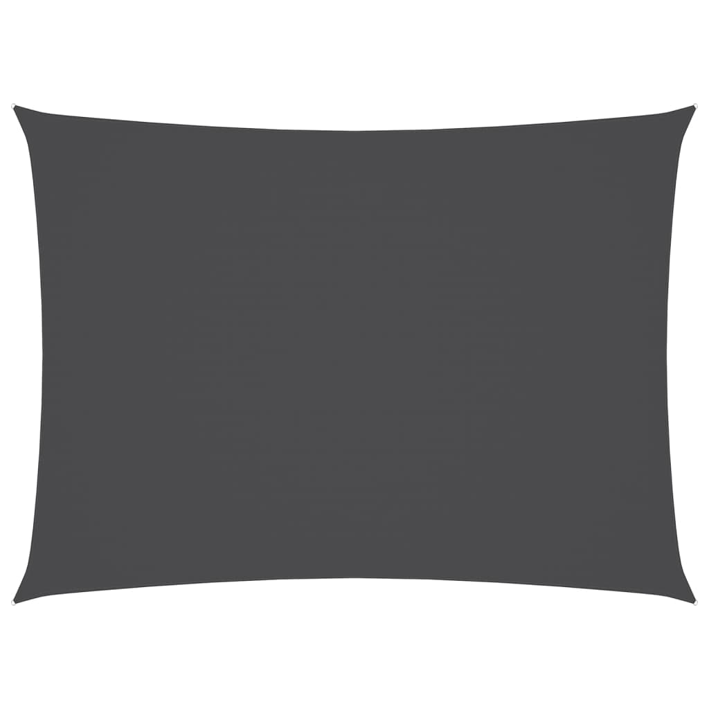 Parasole a Vela Oxford Rettangolare 3x4,5 m Antracite - homemem39